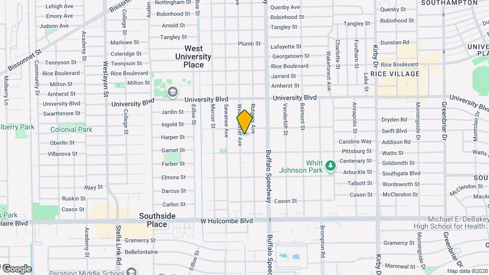 6417 Westchester St Map and Location Details