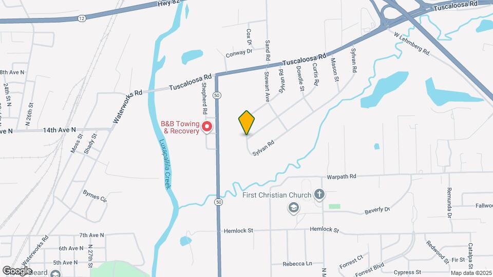 232 Sylvan Rd Map and Location Details