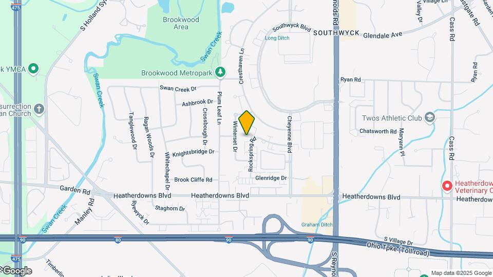 2306 Rockspring Rd Map and Location Details