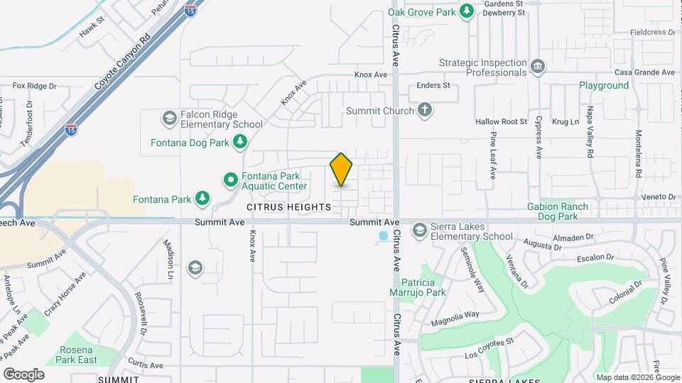 5628 Kate Way Mapa y Detalles de la Ubicación