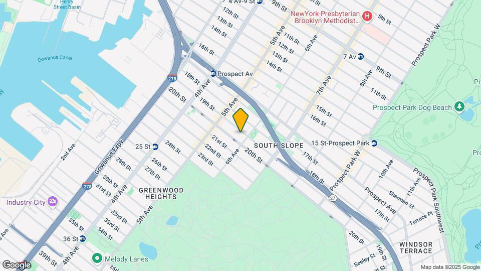 286 19th St Map and Location Details