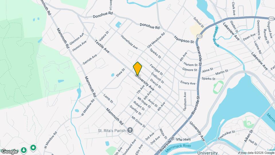 354 University Ave, Unit 354 University Ave Map and Location Details