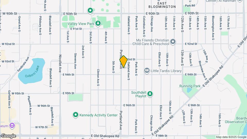 9331 Portland Ave S Map and Location Details