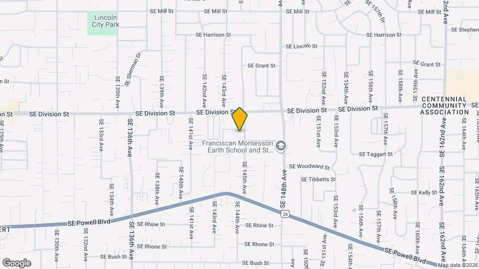 2639 SE 145th Ave Map and Location Details