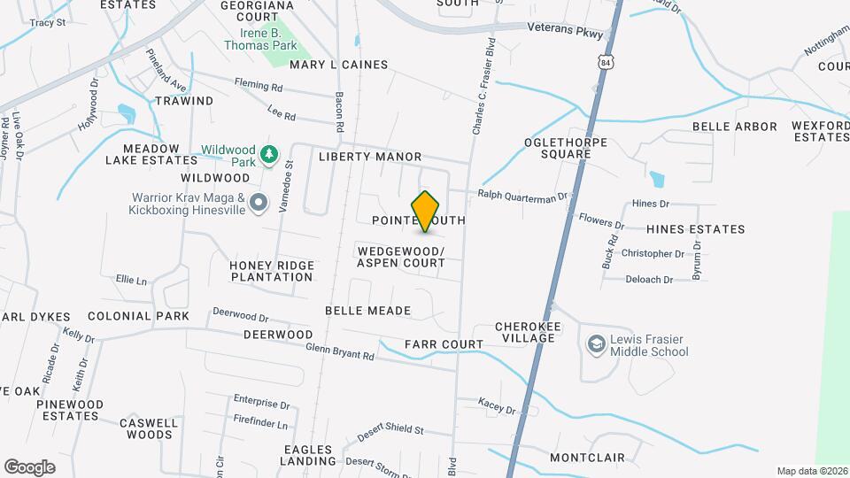 927 Greenbriar Trial Mapa y Detalles de la Ubicación