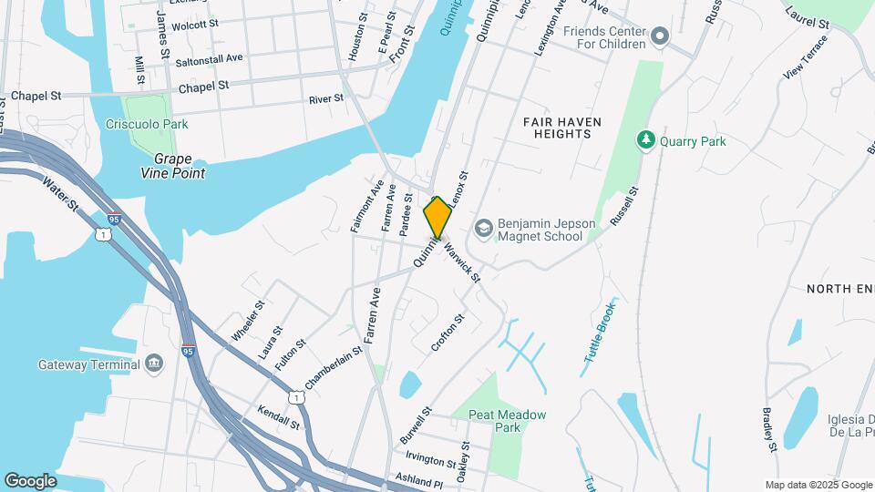 285 Quinnipiac Ave Mapa y Detalles de la Ubicación