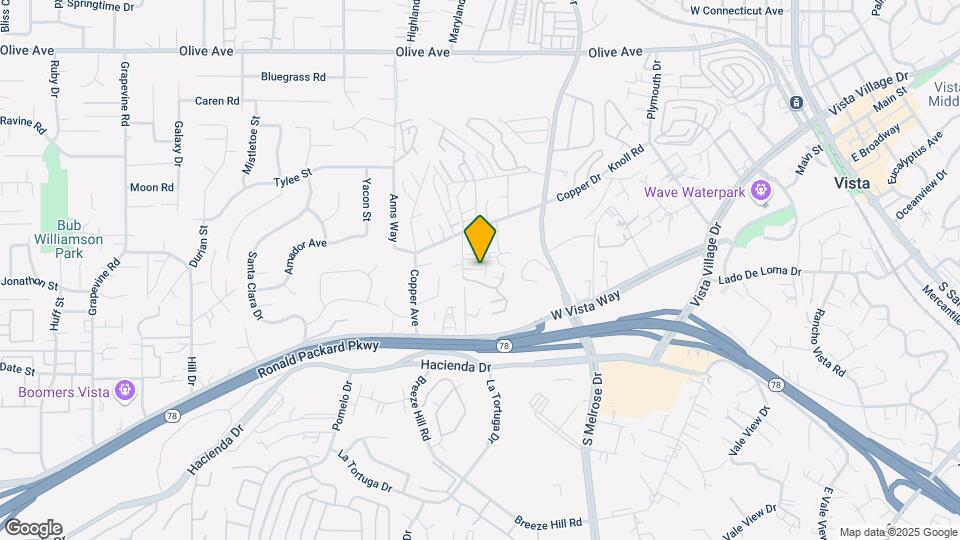 213 Diamond Way Map and Location Details