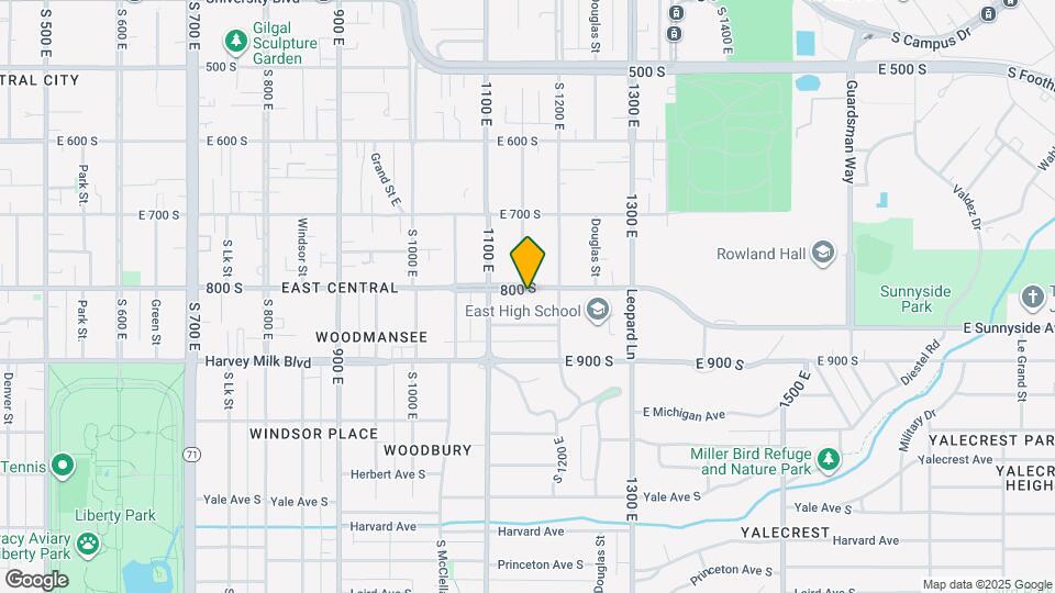 1144 E 800 S Map and Location Details