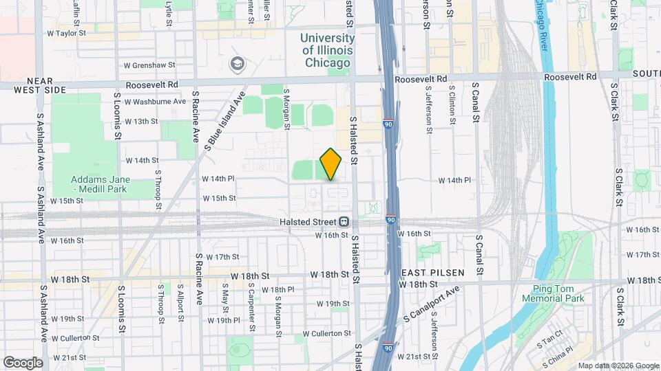 839 W 14th Pl Mapa y Detalles de la Ubicación