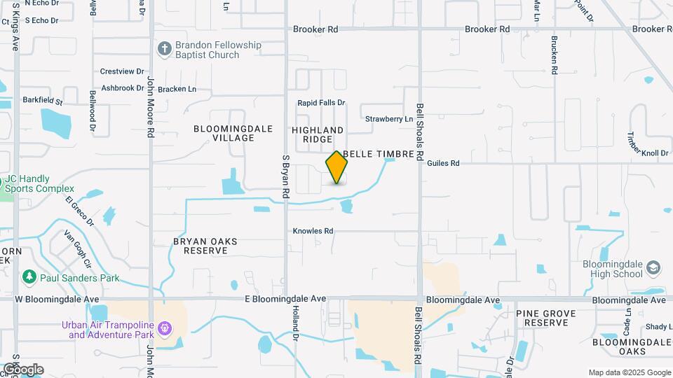 548 Oak Creek Dr Map and Location Details