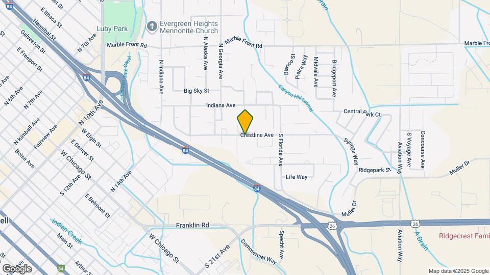 2716 Syringa Ln Map and Location Details