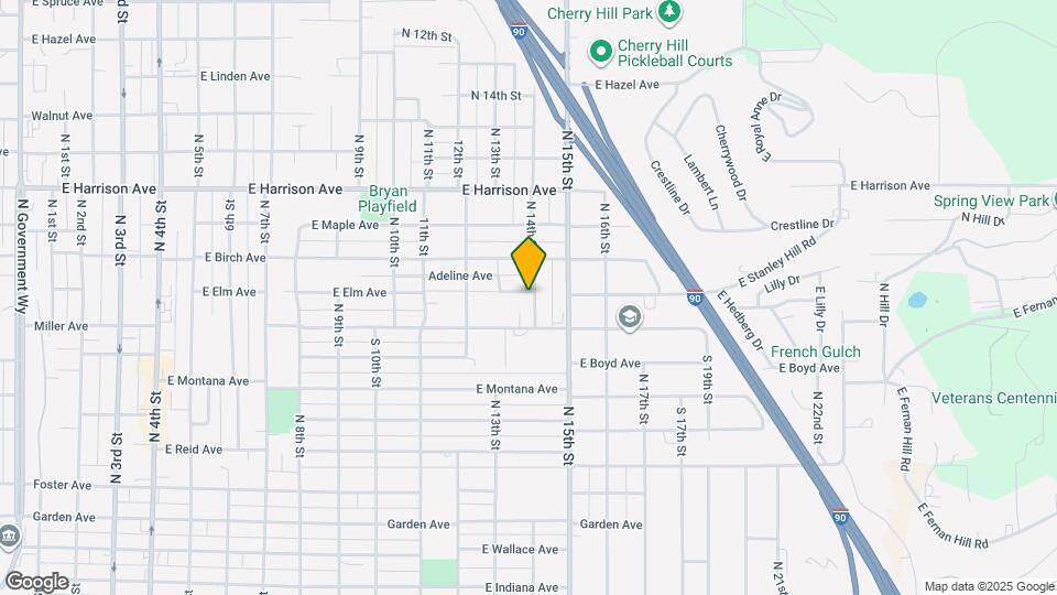 1320-1320 Adeline Ave Map and Location Details