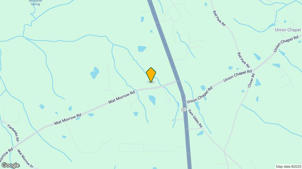 216 Mat Morrow Rd Map and Location Details