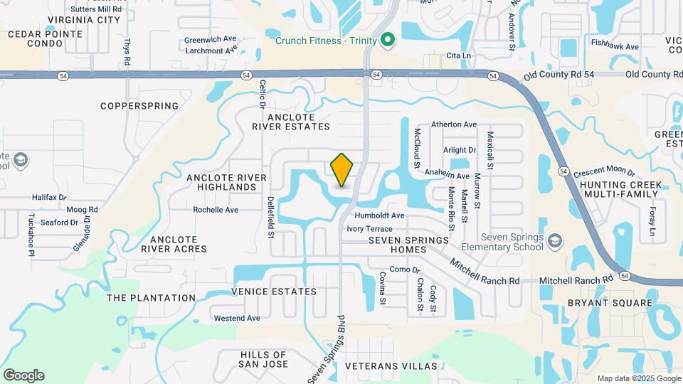 7250 Fullerton Ct Map and Location Details