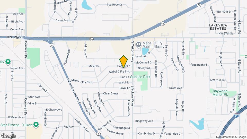 1033 Mabel C Fry Blvd Map and Location Details