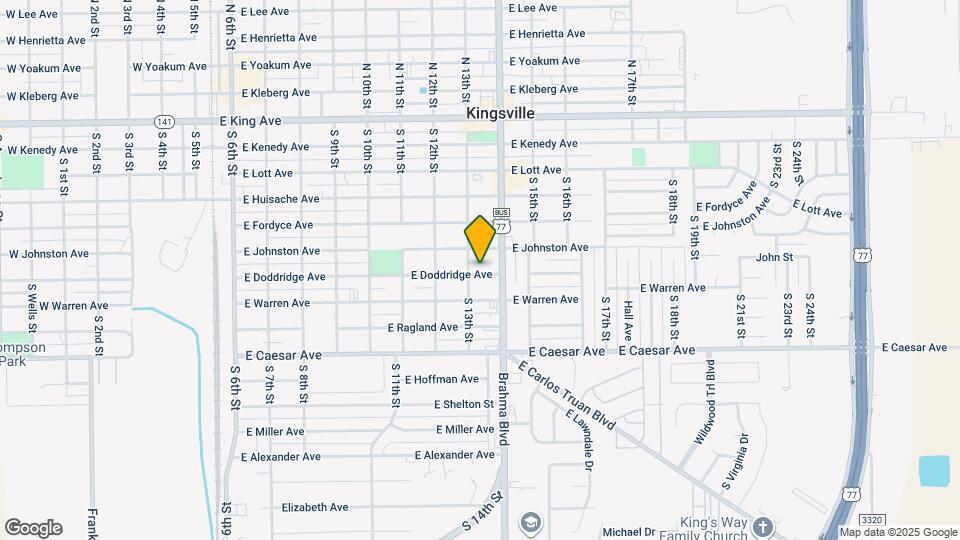 910 E Doddridge Ave Map and Location Details