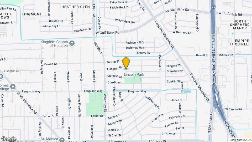 8804 Knox St Map and Location Details