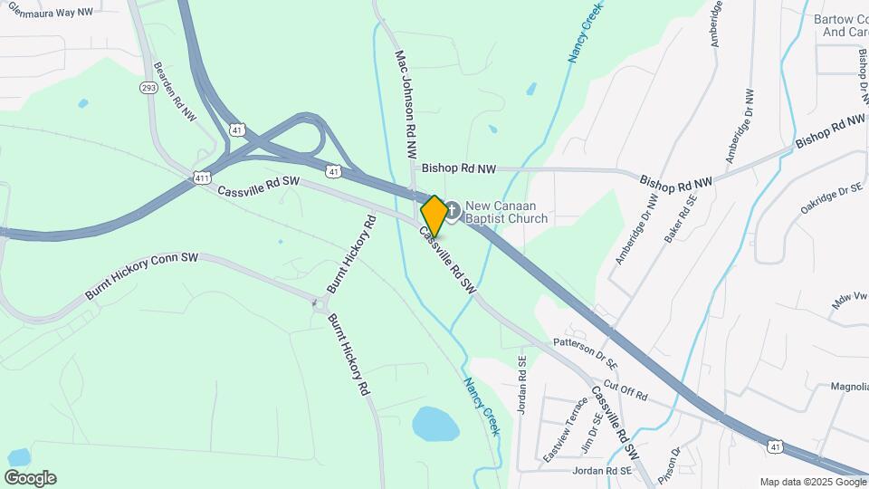 1017 Cassville Rd SE Map and Location Details