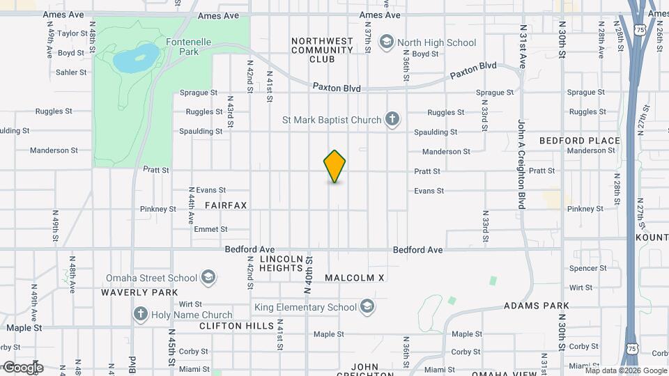 3533 N 39th St Map and Location Details