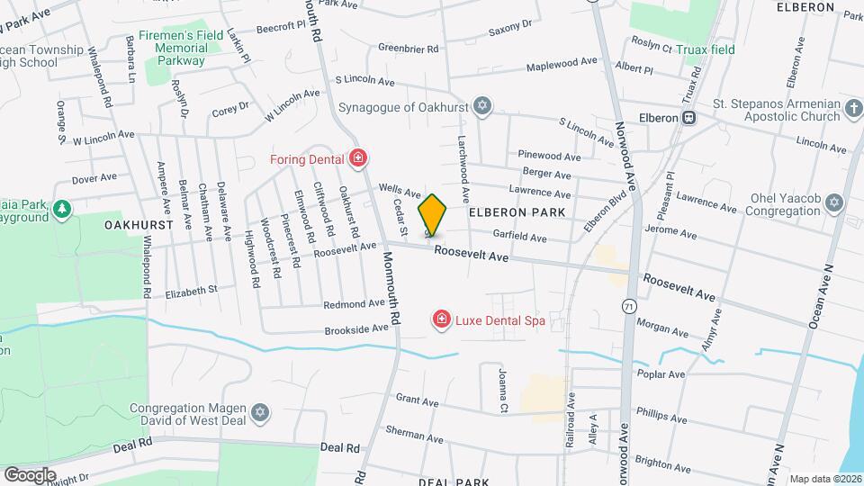 319 Roosevelt Ave Map and Location Details