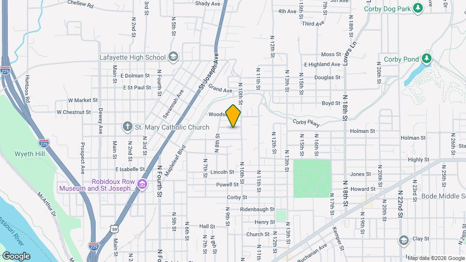 908 Richardson St Map and Location Details