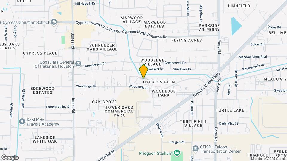 10326 Emerald Oaks Dr Map and Location Details