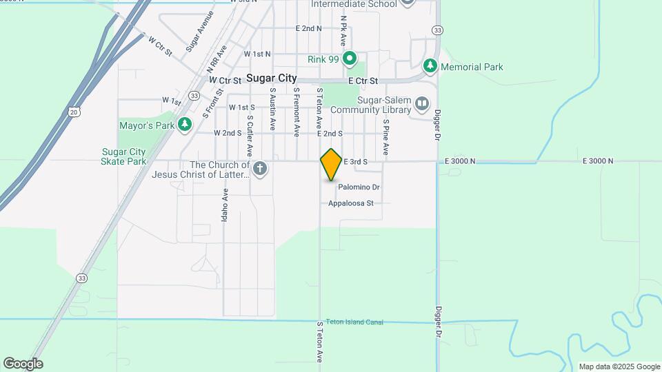 396 Palomino Dr Map and Location Details