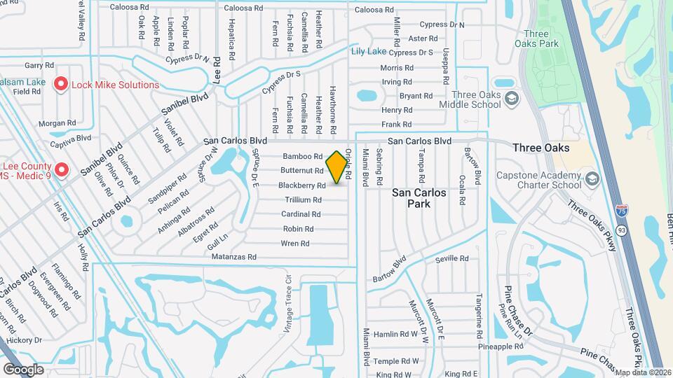 8458 Blackberry Rd Map and Location Details