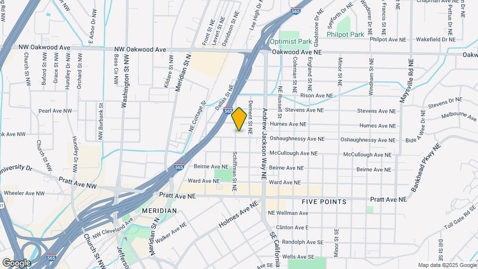 505 Oshaughnessy Ave NE Map and Location Details