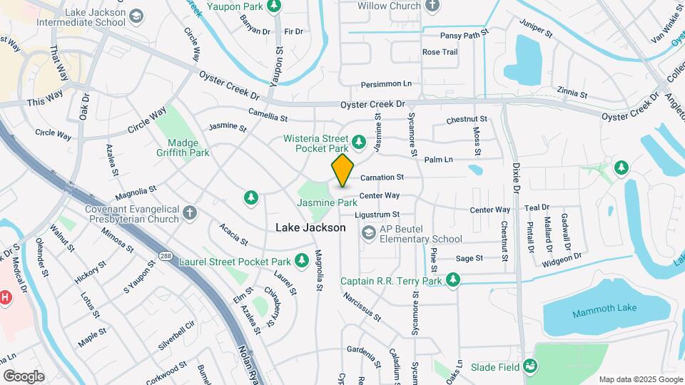 603 Center Way Map and Location Details