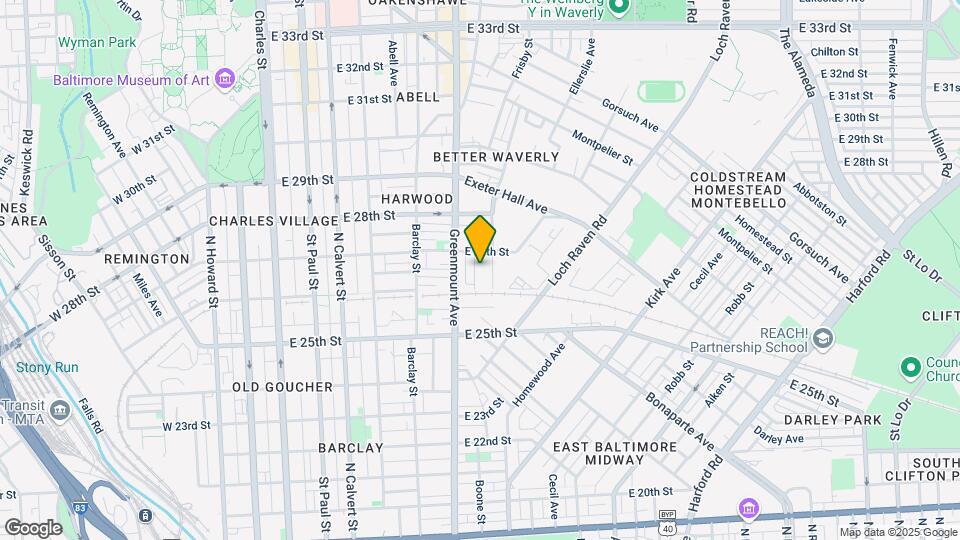 2635 Boone St Mapa y Detalles de la Ubicación