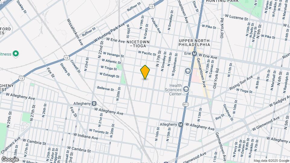 3429 N 18th St Mapa y Detalles de la Ubicación