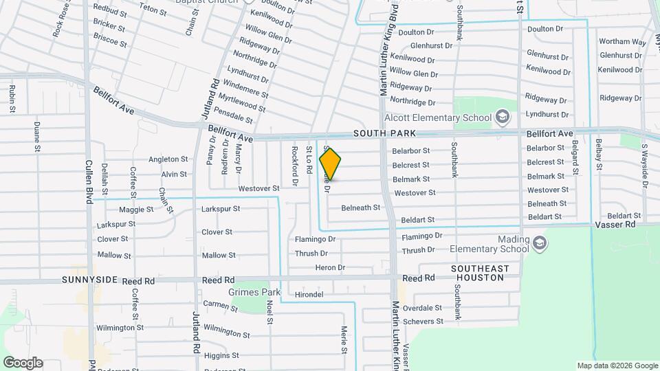 5602 Belmark St Map and Location Details