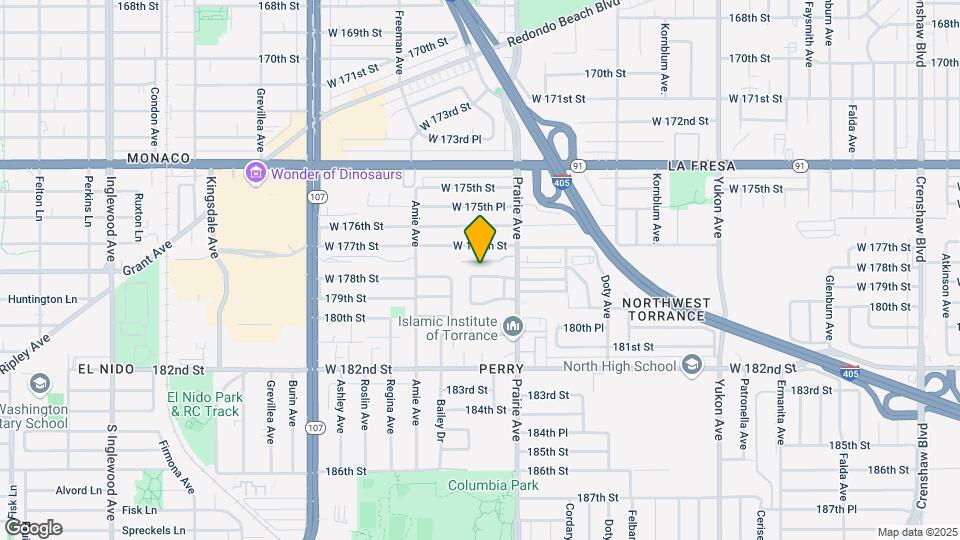 4035 W 178th St Map and Location Details