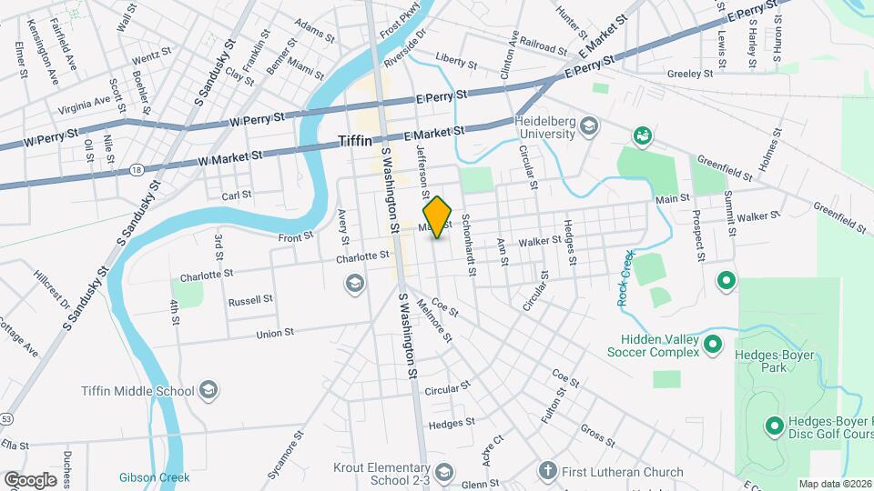 245 Jefferson St Map and Location Details