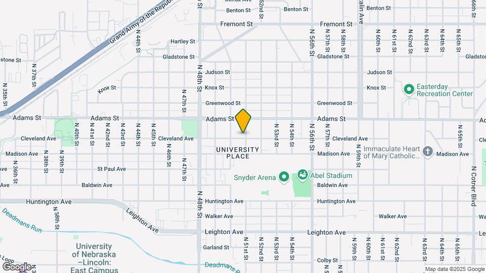 5050 Cleveland Ave Map and Location Details