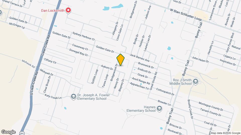 6101 Shamrock Dr Map and Location Details