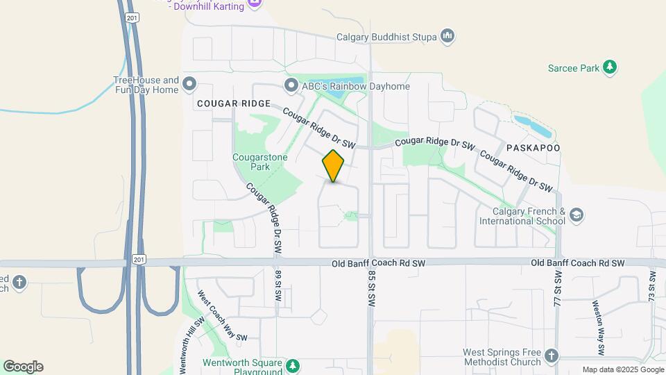 85 Cougarstone Cir SW Map and Location Details
