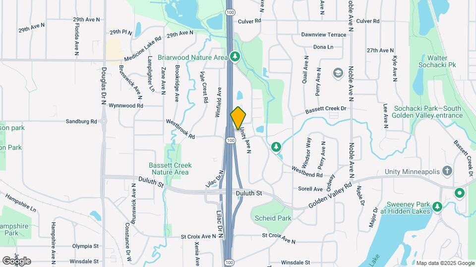 2301 Unity Ave N Map and Location Details