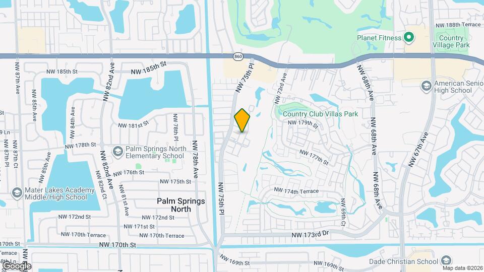 17945 NW 74th Path Map and Location Details