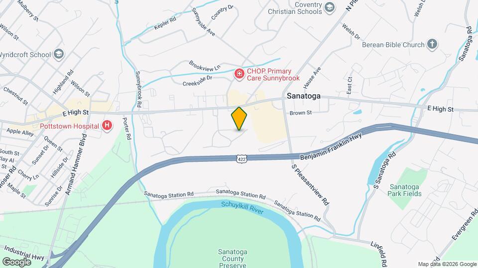 421 Oaktree Ct Map and Location Details