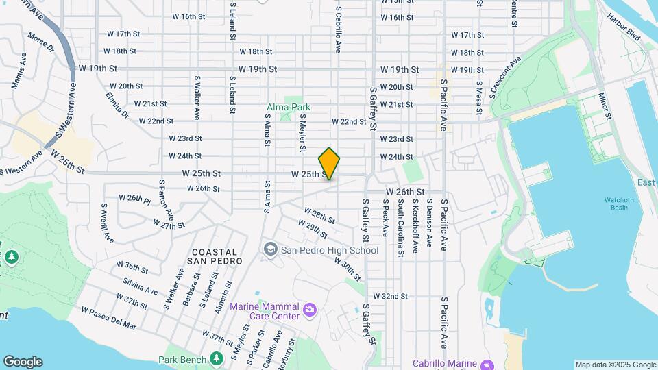 830 W Hamilton Ave Map and Location Details