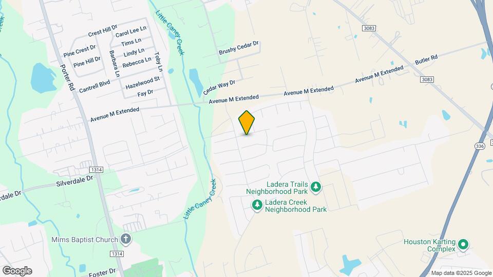 3618 Oakvale Dr Map and Location Details