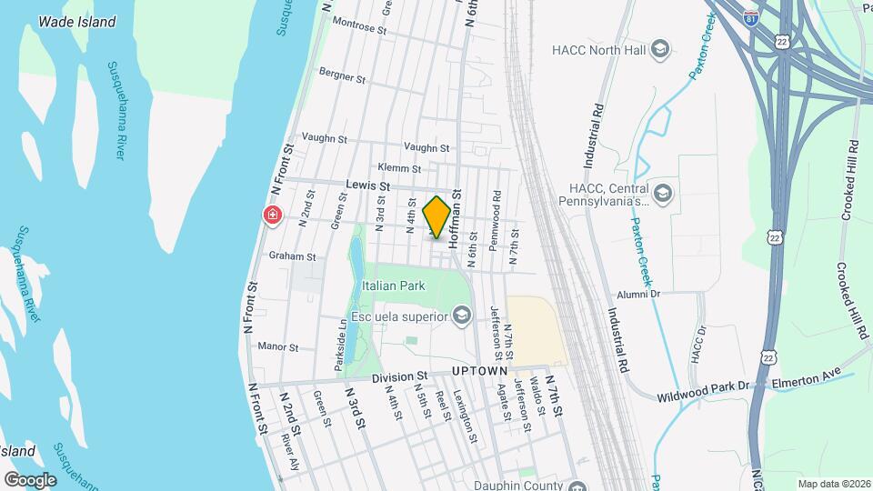 3015 N 5th St Map and Location Details