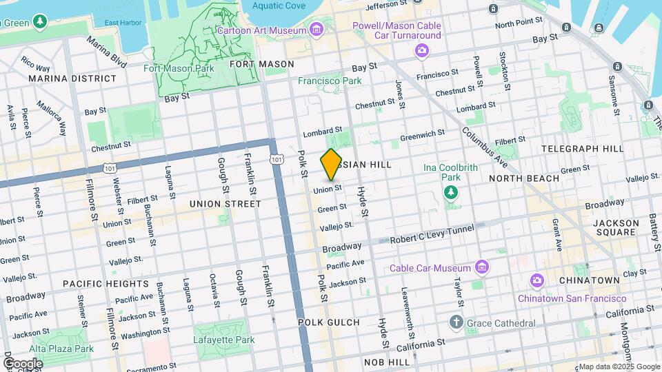 2301 Larkin St Map and Location Details