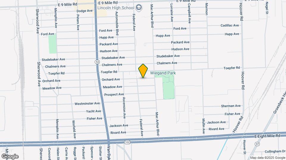 8440 Orchard Ave Map and Location Details