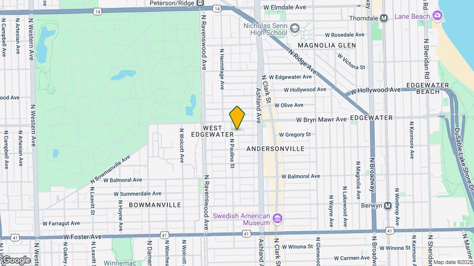 1653 W Gregory St Map and Location Details