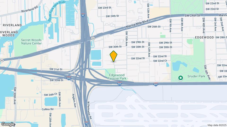 2825 SW 17th Ave Map and Location Details