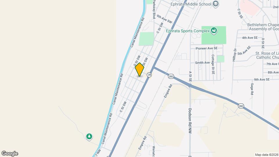 1330 C St SW Map and Location Details