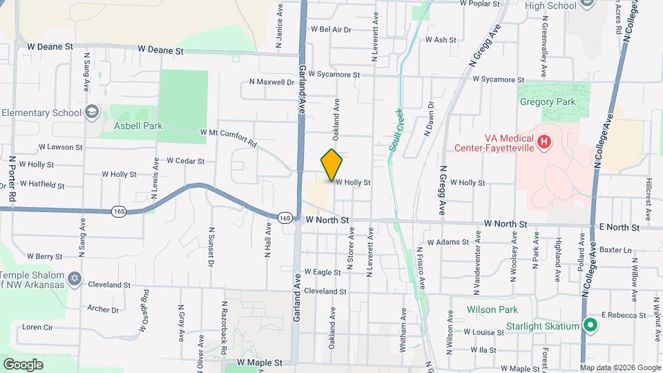 1241 Oakland Ave Map and Location Details